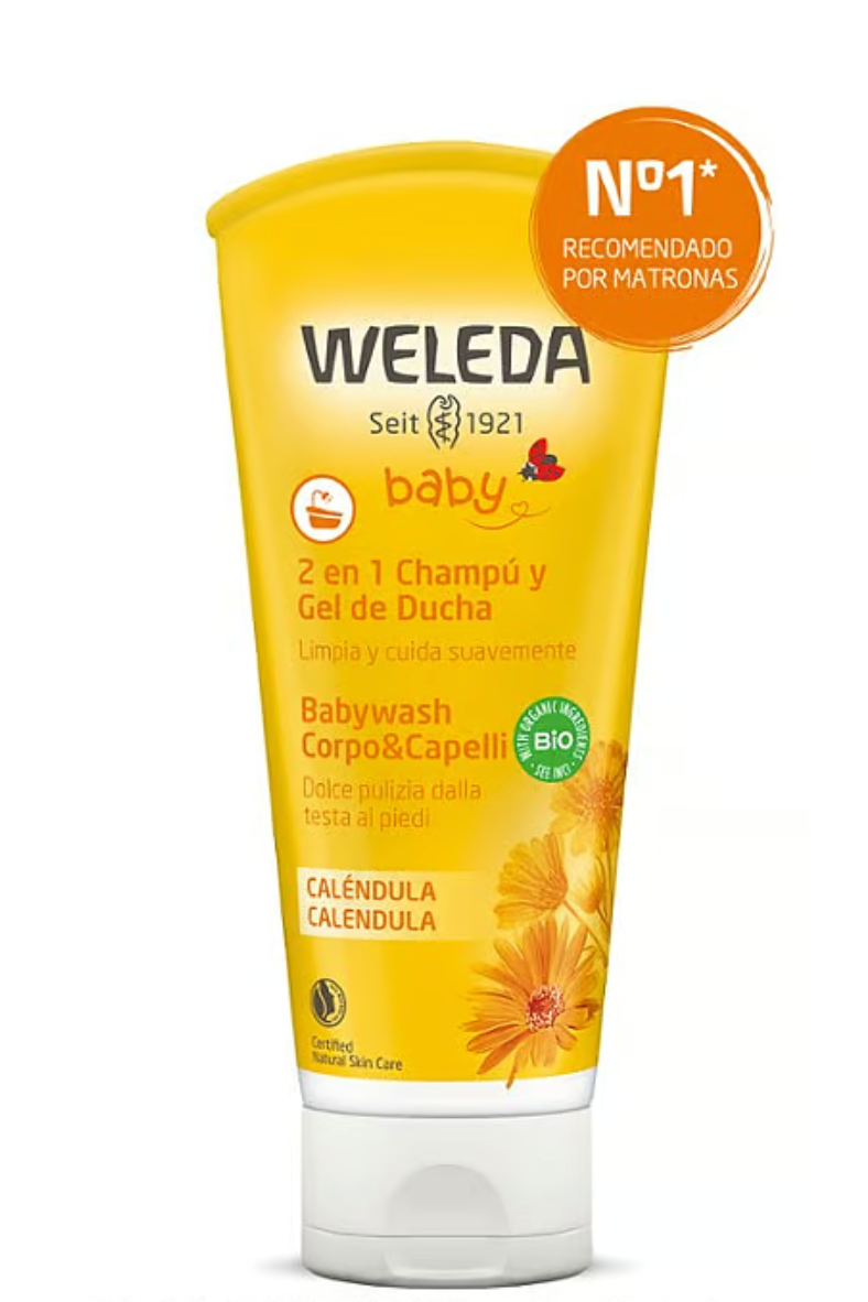 Champú y Gel de Ducha de Caléndula 200ml