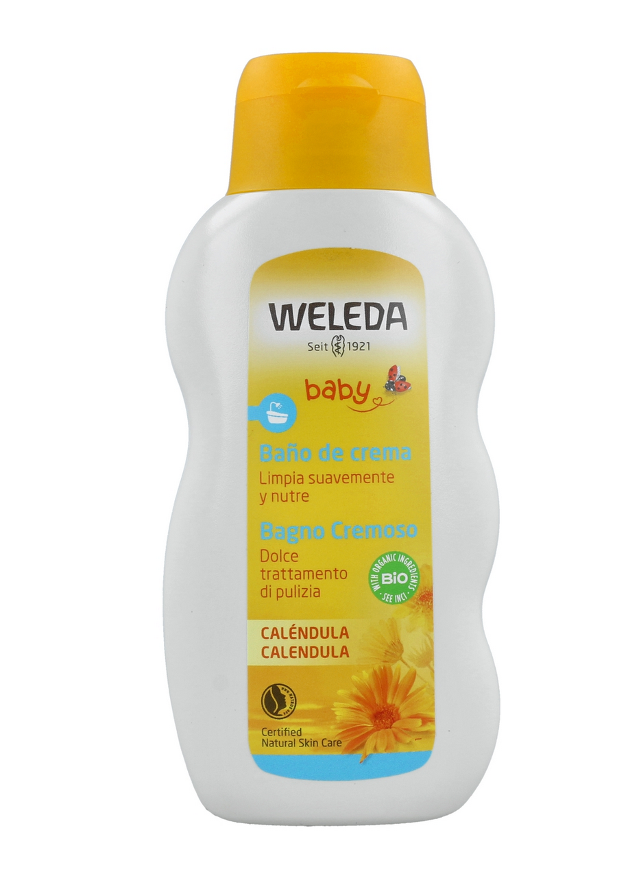 Crema de baño de caléndula bebé 200ml