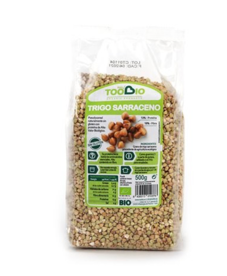 Trigo sarraceno, 500gr, Toobio