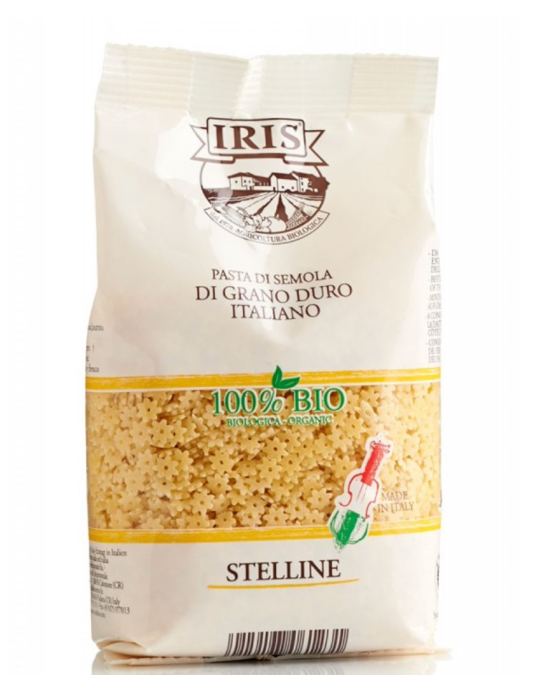 Estrellitas trigo duro, 250 gr, Iris