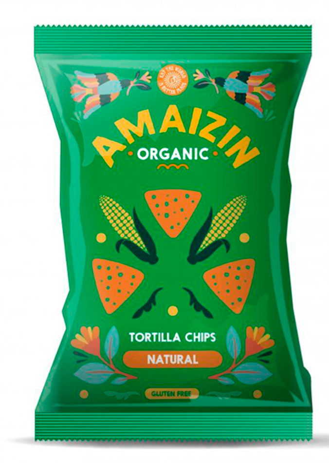 Nachos chips natural, 150gr, Amaizin