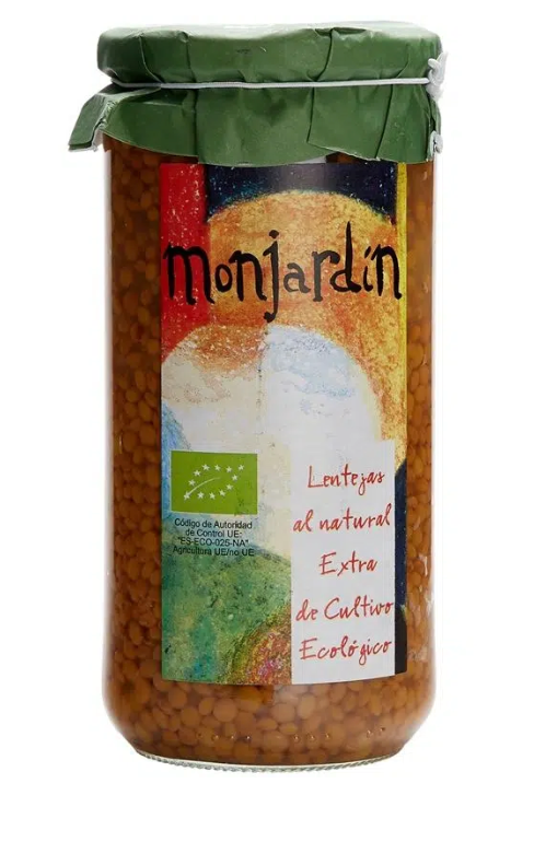 Lenteja al natural, 700g, Monjardín