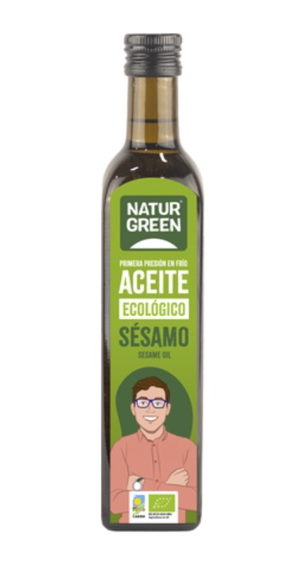 Aceite de sésamo, 500ml, Natur Green
