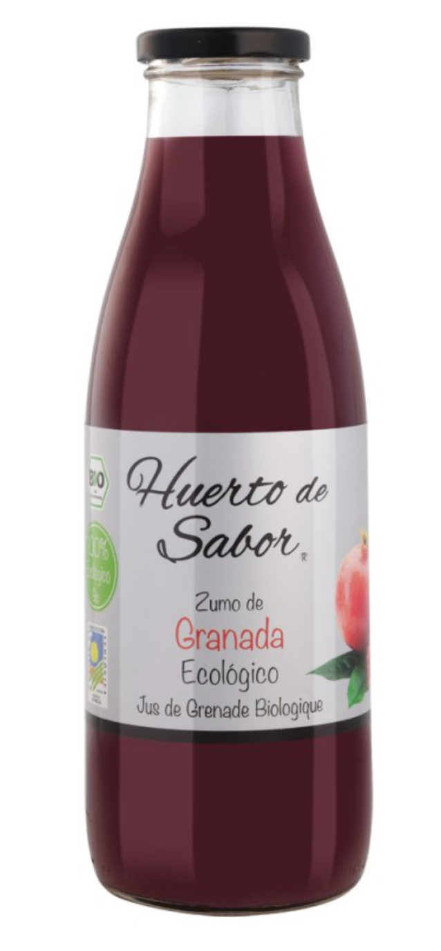 Zumo de granada, 0,75L, Huerto de Sabor