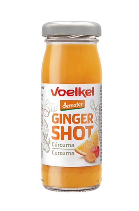 Ginger Cúrcuma Shot, 95ml, Voelkel