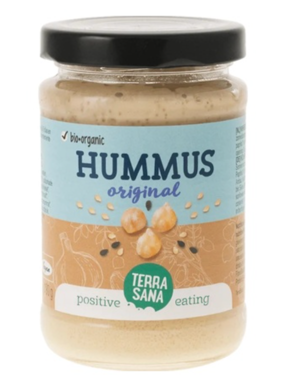 Paté de Hummus original, 190g, Terra Sana