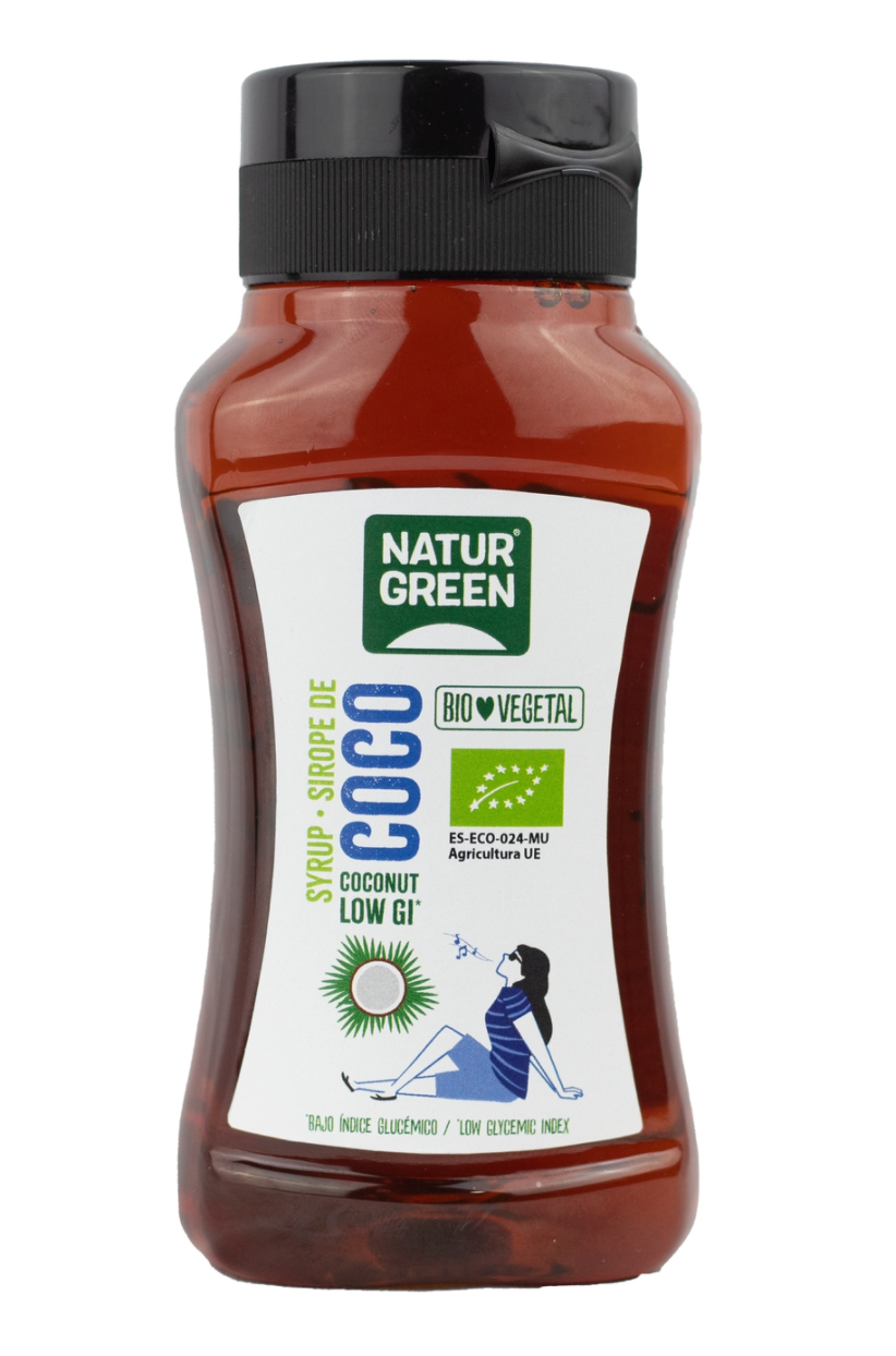 Sirope de coco, 350g, Naturgreen