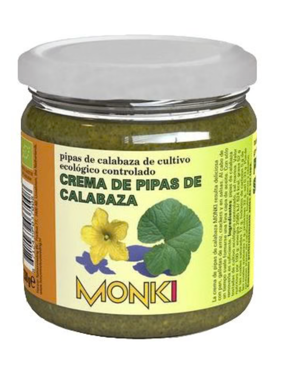 Crema de semillas de calabaza, 330g, Monki