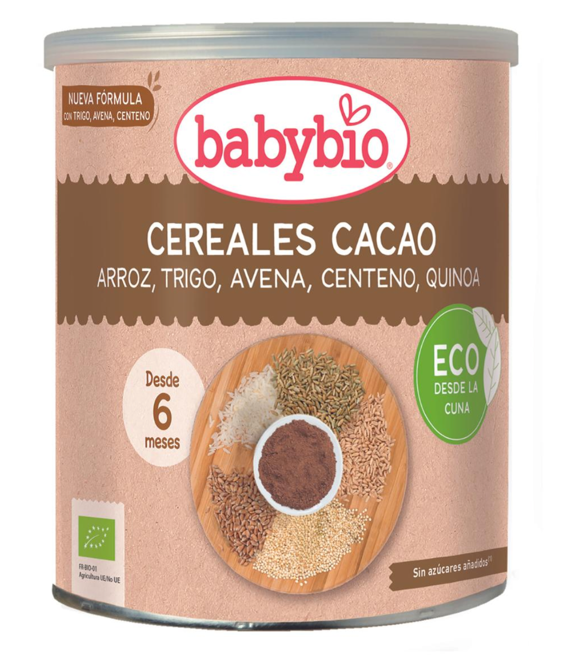 Cereales infantiles con cacao 220 g, Babybio