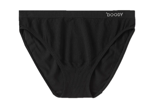 Braga clásica bikini Boody - Bambù. Talla L, Color Negro