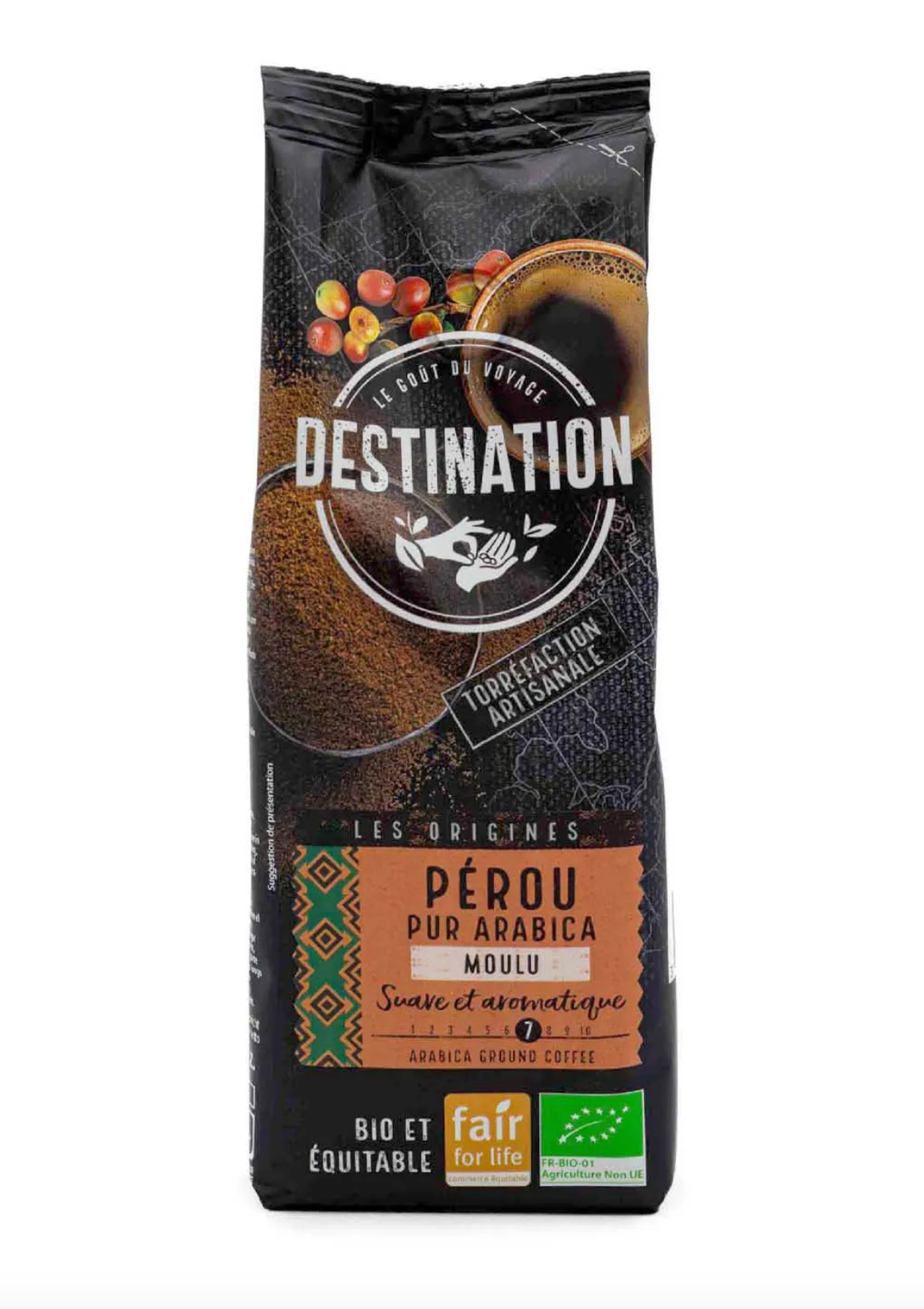 Café Molido Perú 100% Arabica, 250 Grs
