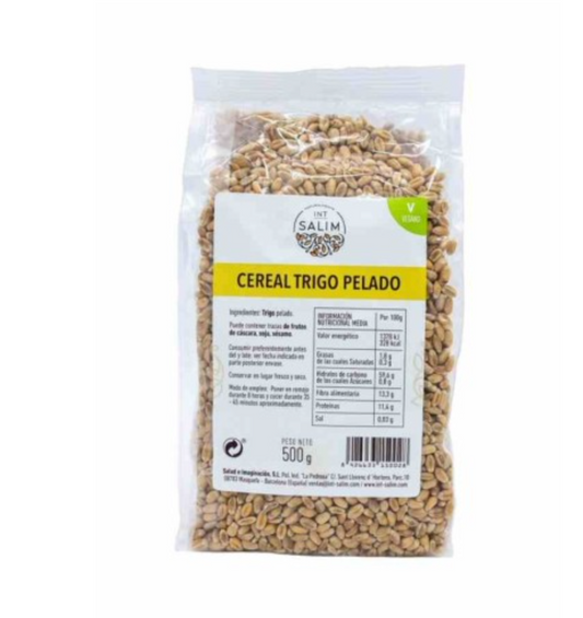 Trigo Integral Pelado, Eco-Salim, 500Grs
