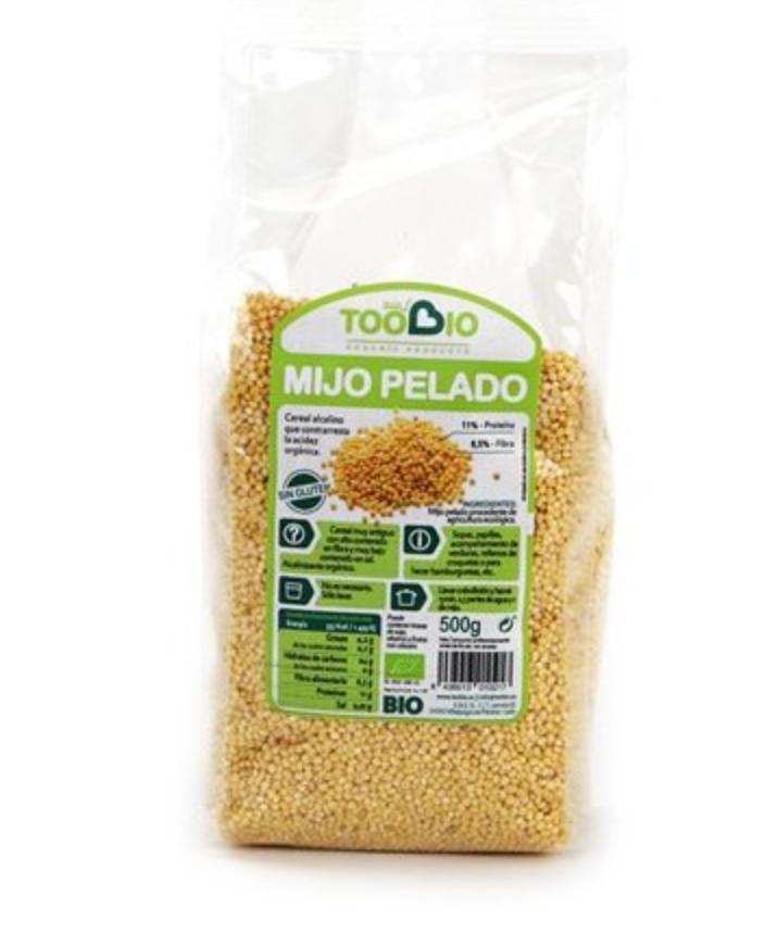 Mijo Pelado, 500gr, Toobio