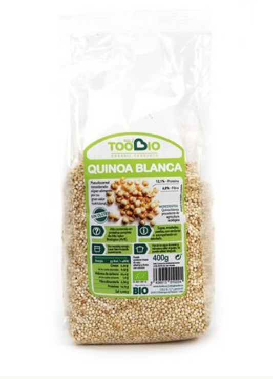 Quinoa blanca,400gr, Toobio