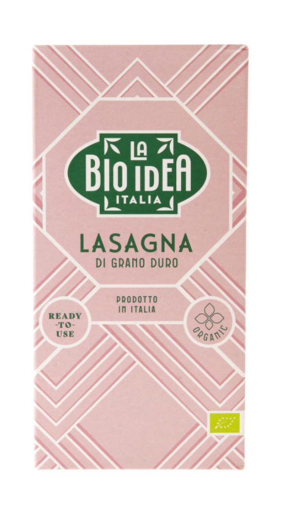 Lasaña de trigo duro, 250gr, La Bio Idea