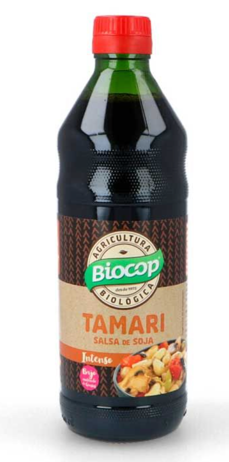 Tamari, salsa de soja, sabor intenso, 500ml, Biocop