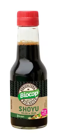 Shoyu, salsa de soja suave, 140ml, Biocop
