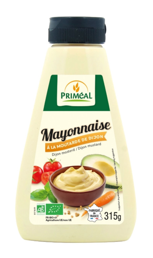 Mayonnaise con mostaza de dijon, 315g, Primeal