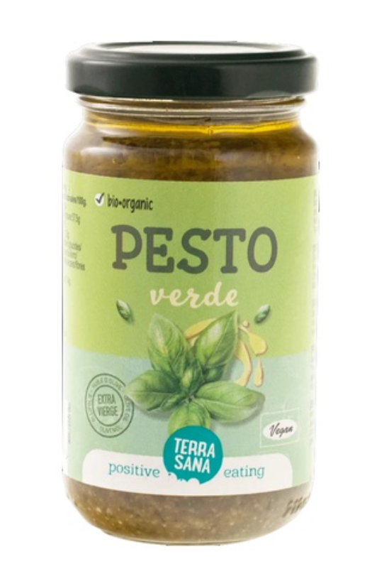 Crema de pesto verde, 180g, Terra Sana