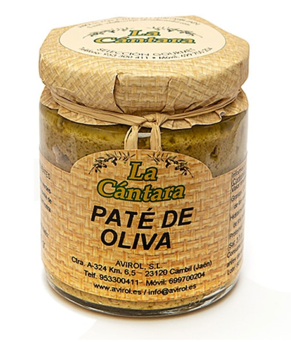 Paté aceitunas verdes, 220g, La Cántara