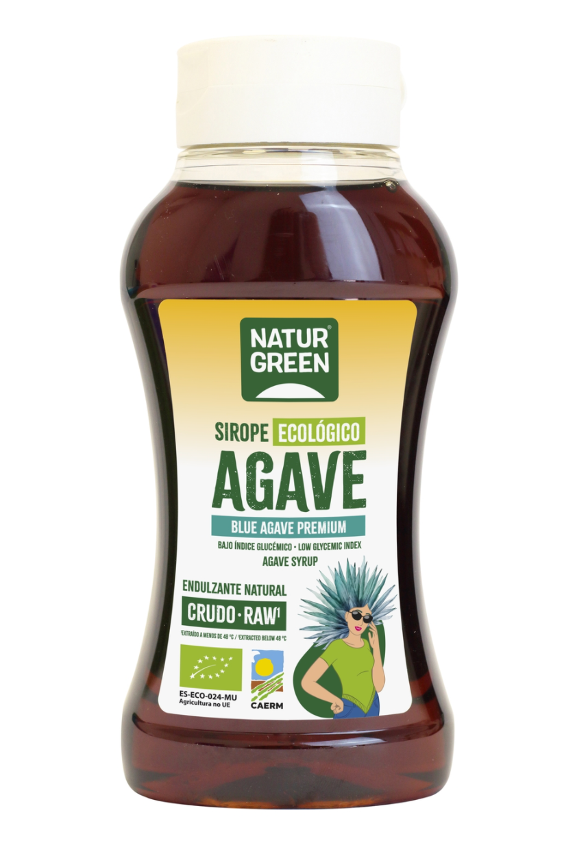 Sirope de agave crudo blue, 690g, NaturGreen